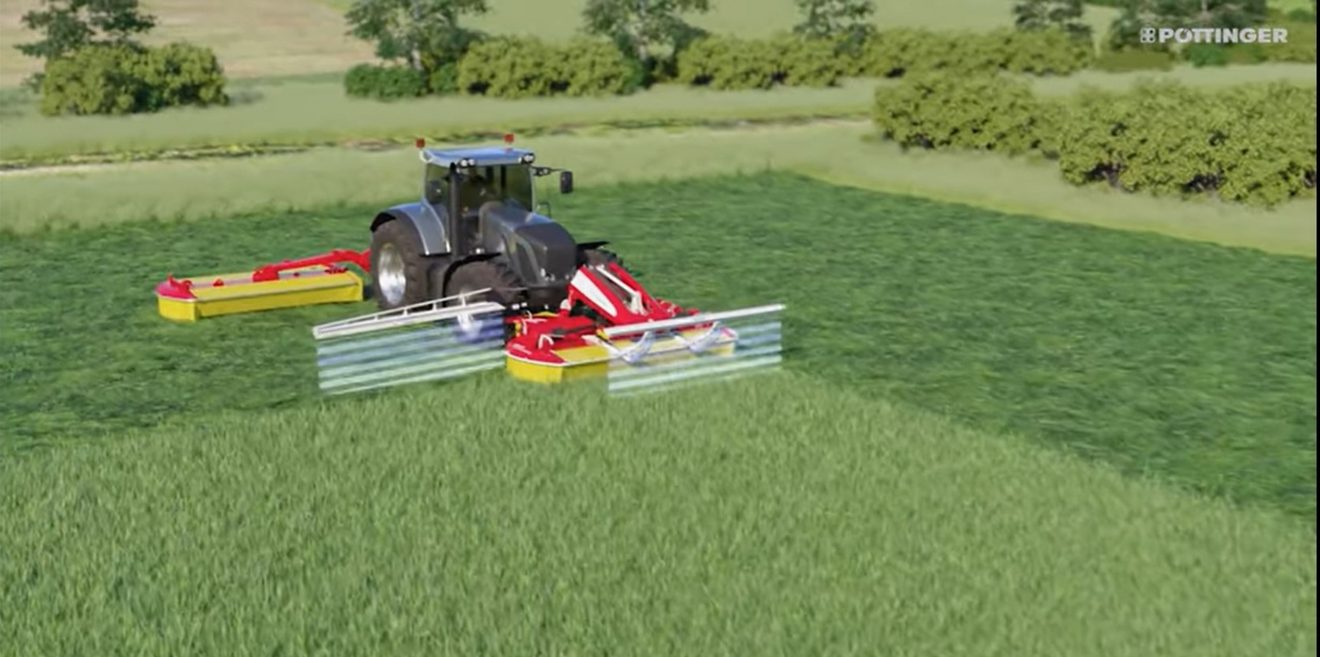 Mähwerk mit Kitzsensor!