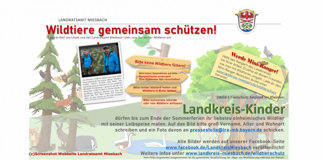 (c)Screenshot Mini Ranger - Landratsamt Miesbach