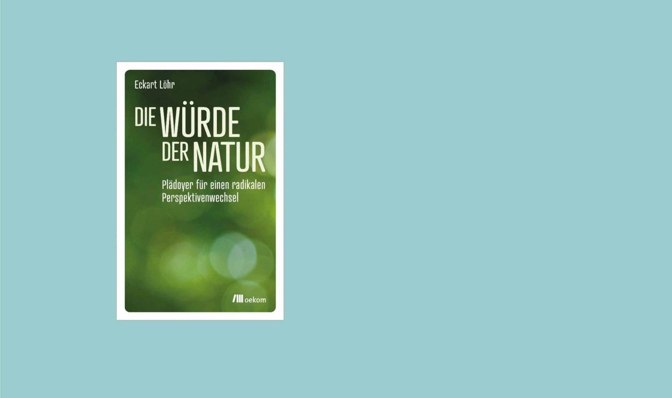 Grüner Buchtitel: Die Würde der Natur