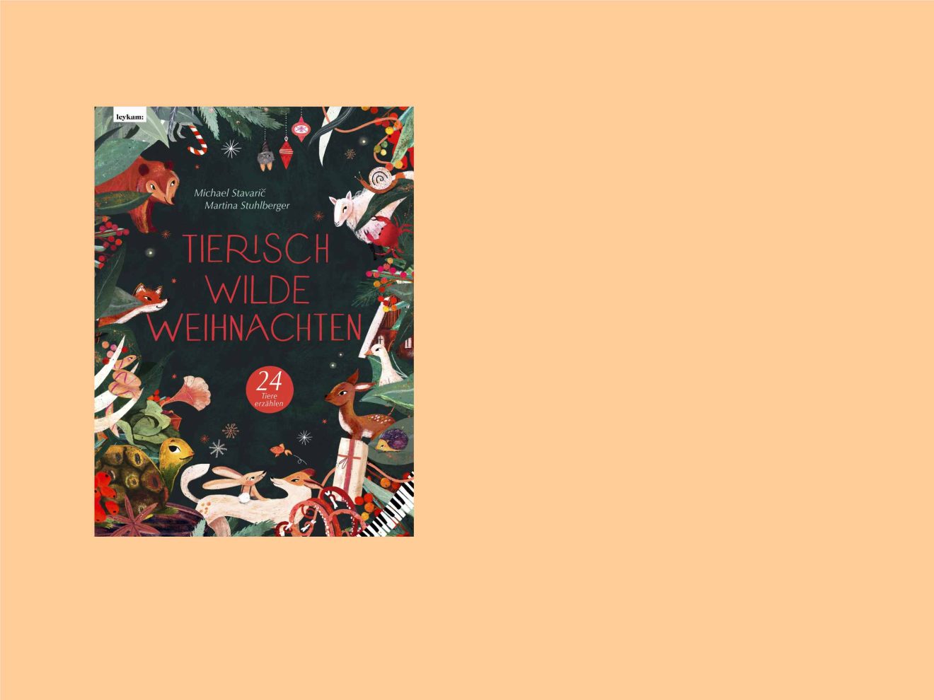 Buchtitel von "Tierisch wildes Weihnachten"